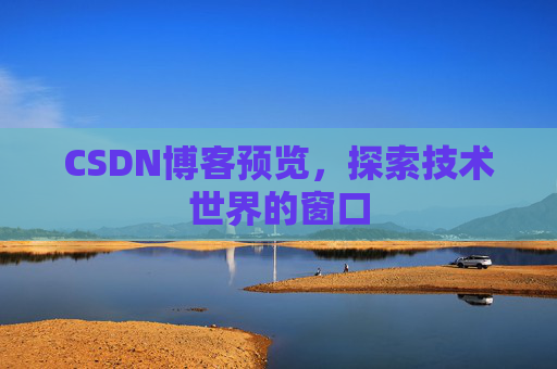 CSDN博客预览，探索技术世界的窗口